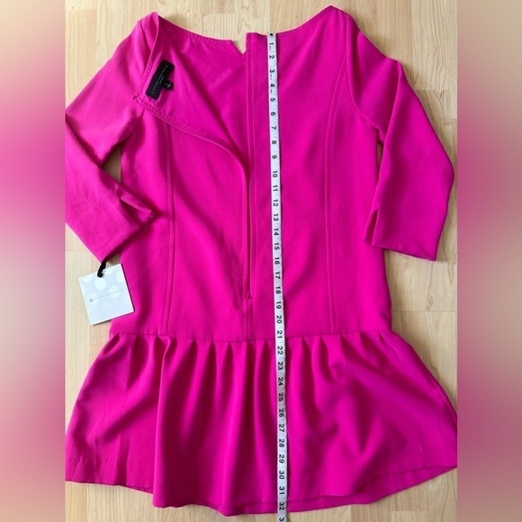 NWT Victoria Beckham X Target Bateau Neck Drop Waist Dress Small - Picture 9 of 10